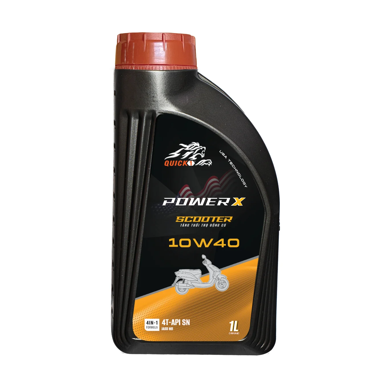 Nhớt Q1 POWER X SCOOT 10W40 1L