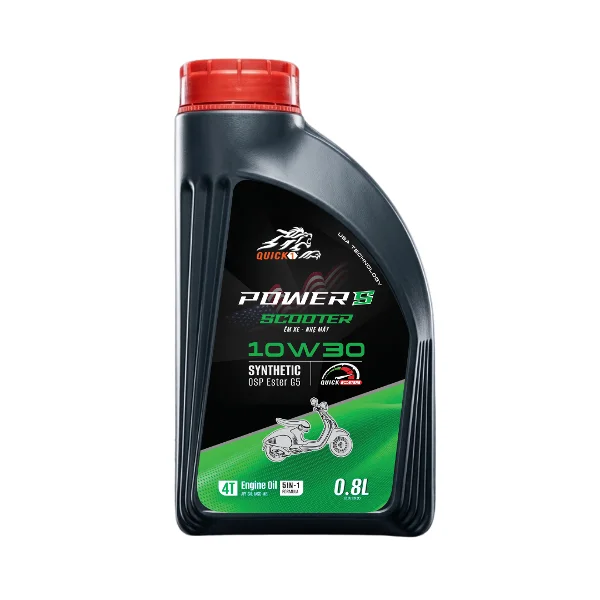 Nhớt Q1 POWER S SCOOT 10W30 0.8L