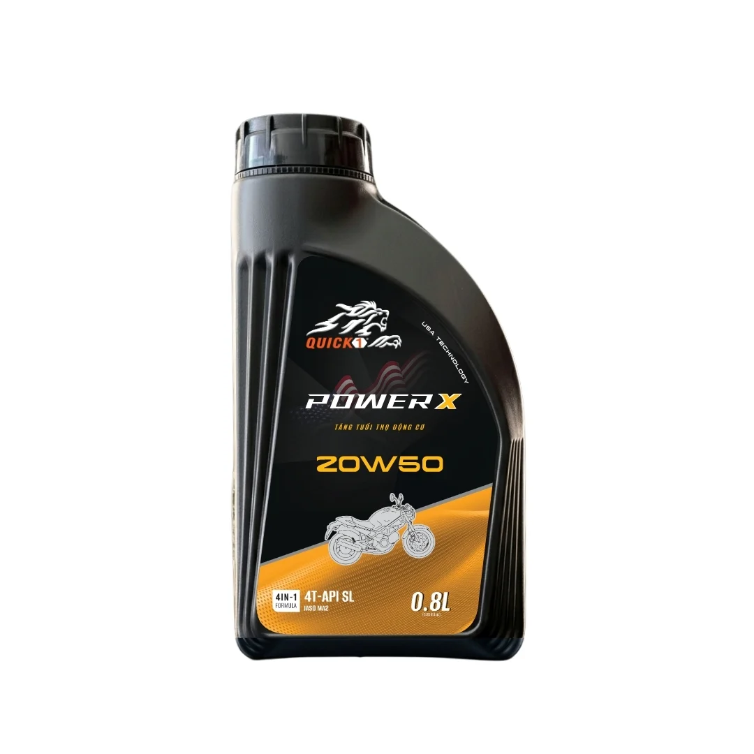 Nhớt Q1 POWER X 20W50 0.8L