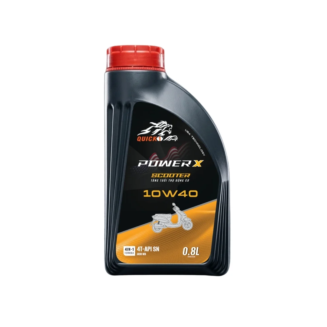Nhớt Q1 POWER X SCOOT 10W40 0.8L