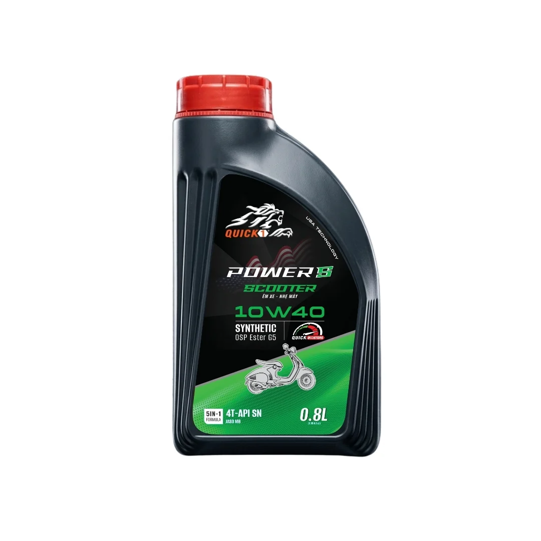 Nhớt Q1 POWER S SCOOT 10W40 0.8L